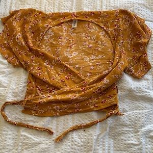 Yellow Flower Blouse